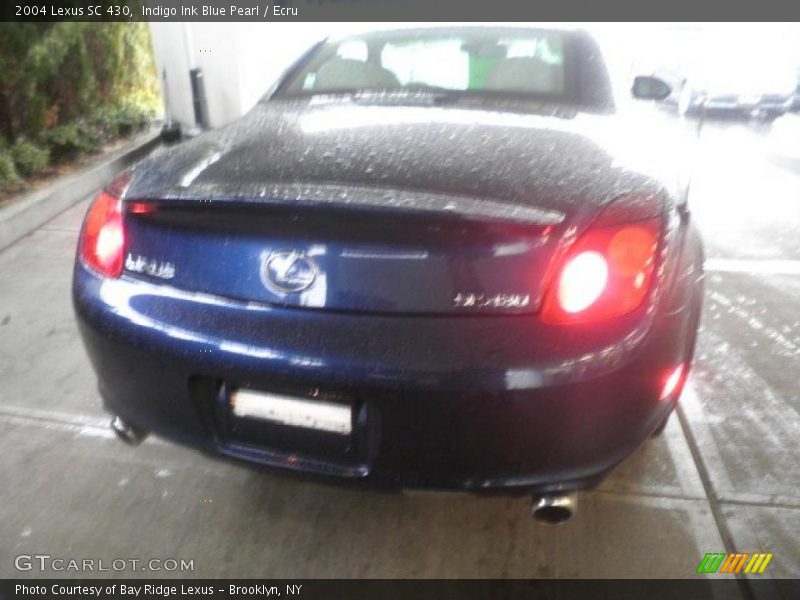 Indigo Ink Blue Pearl / Ecru 2004 Lexus SC 430