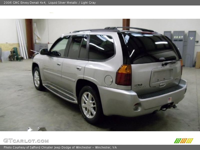 Liquid Silver Metallic / Light Gray 2006 GMC Envoy Denali 4x4