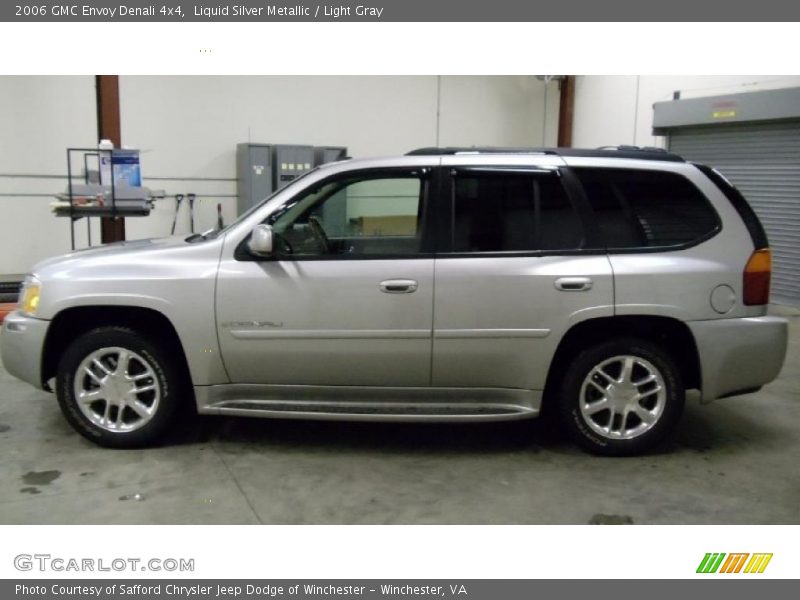 Liquid Silver Metallic / Light Gray 2006 GMC Envoy Denali 4x4