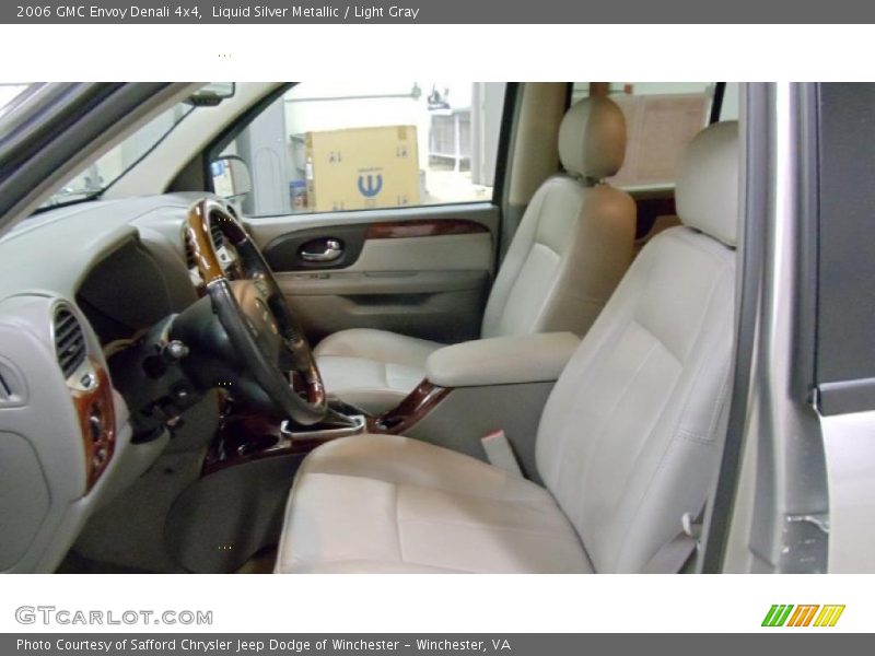 Liquid Silver Metallic / Light Gray 2006 GMC Envoy Denali 4x4