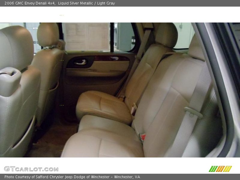 Liquid Silver Metallic / Light Gray 2006 GMC Envoy Denali 4x4