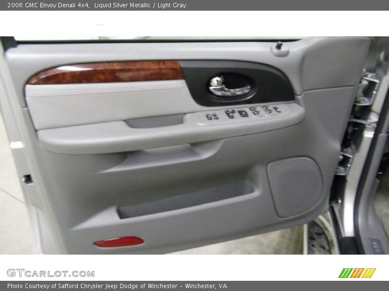 Liquid Silver Metallic / Light Gray 2006 GMC Envoy Denali 4x4