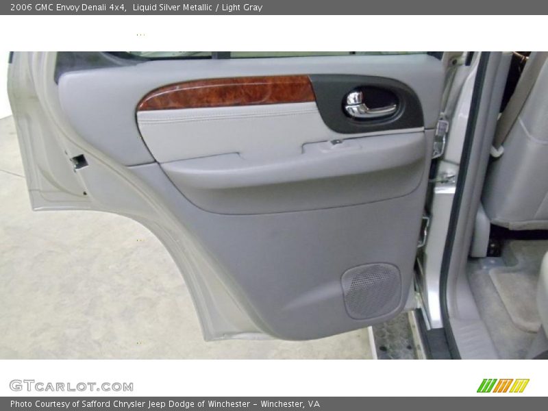 Liquid Silver Metallic / Light Gray 2006 GMC Envoy Denali 4x4