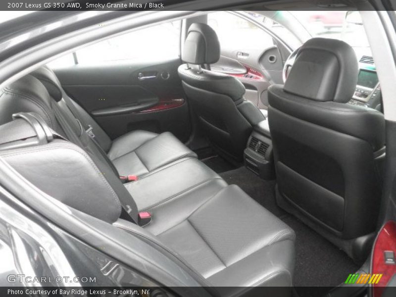 Smoky Granite Mica / Black 2007 Lexus GS 350 AWD