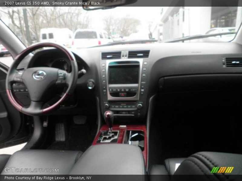 Smoky Granite Mica / Black 2007 Lexus GS 350 AWD