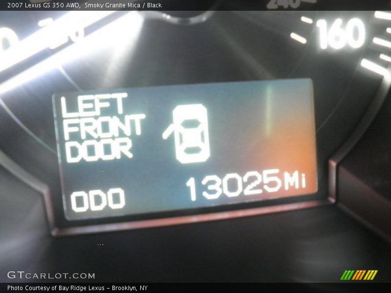Smoky Granite Mica / Black 2007 Lexus GS 350 AWD