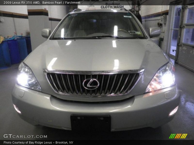 Bamboo Pearl / Parchment 2009 Lexus RX 350 AWD