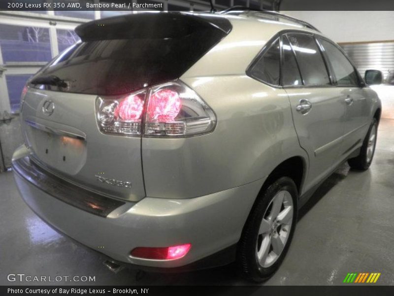 Bamboo Pearl / Parchment 2009 Lexus RX 350 AWD