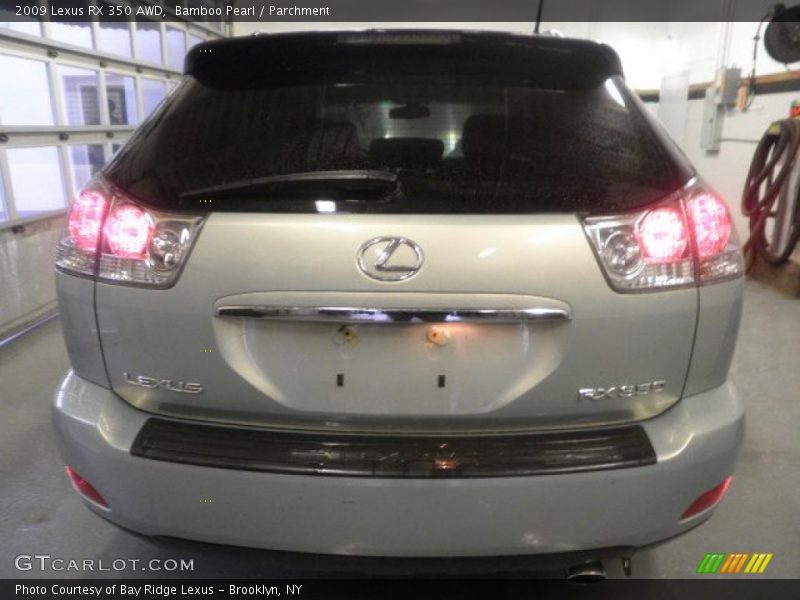 Bamboo Pearl / Parchment 2009 Lexus RX 350 AWD