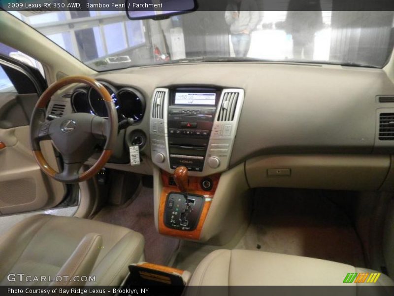Bamboo Pearl / Parchment 2009 Lexus RX 350 AWD
