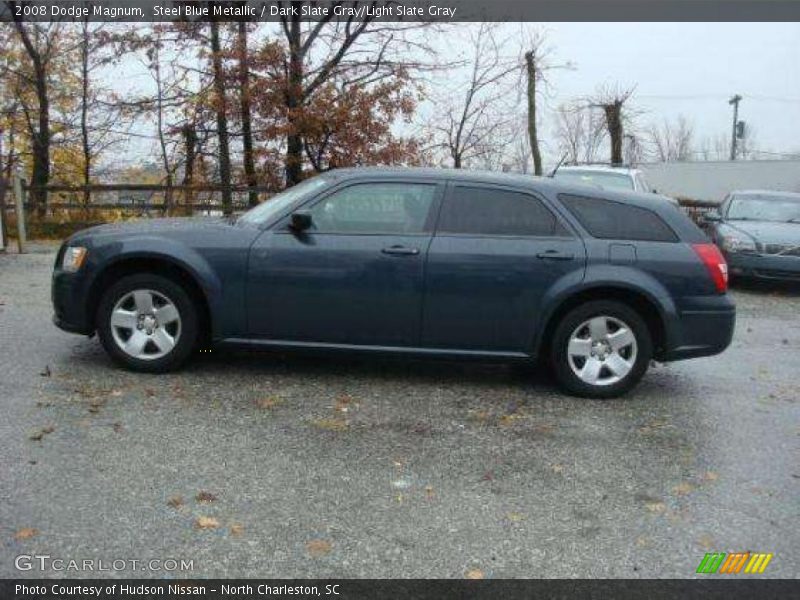 Steel Blue Metallic / Dark Slate Gray/Light Slate Gray 2008 Dodge Magnum