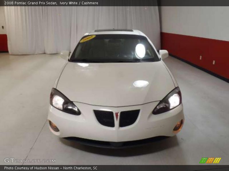 Ivory White / Cashmere 2008 Pontiac Grand Prix Sedan