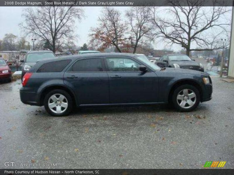 Steel Blue Metallic / Dark Slate Gray/Light Slate Gray 2008 Dodge Magnum