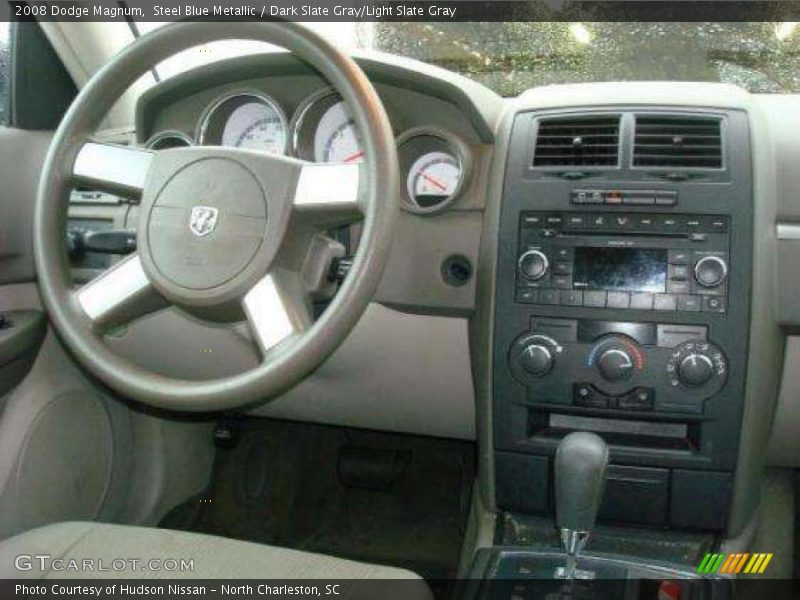Steel Blue Metallic / Dark Slate Gray/Light Slate Gray 2008 Dodge Magnum