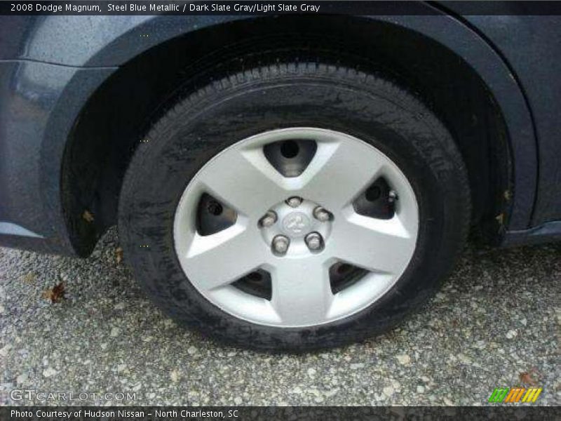 Steel Blue Metallic / Dark Slate Gray/Light Slate Gray 2008 Dodge Magnum