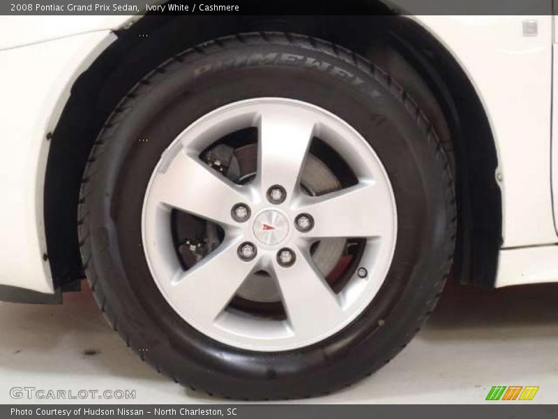 Ivory White / Cashmere 2008 Pontiac Grand Prix Sedan