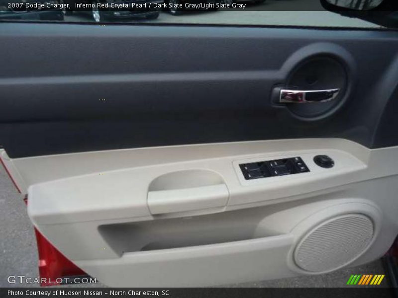 Inferno Red Crystal Pearl / Dark Slate Gray/Light Slate Gray 2007 Dodge Charger