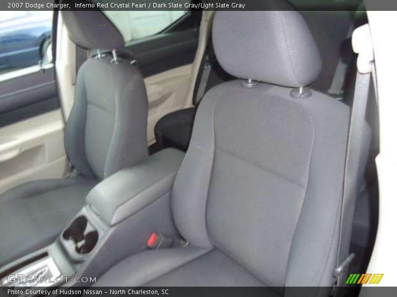 Inferno Red Crystal Pearl / Dark Slate Gray/Light Slate Gray 2007 Dodge Charger