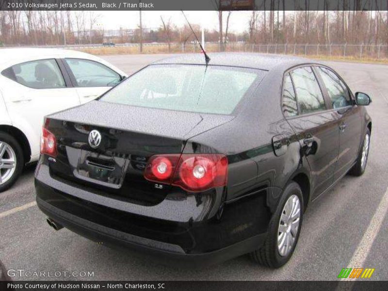 Black / Titan Black 2010 Volkswagen Jetta S Sedan
