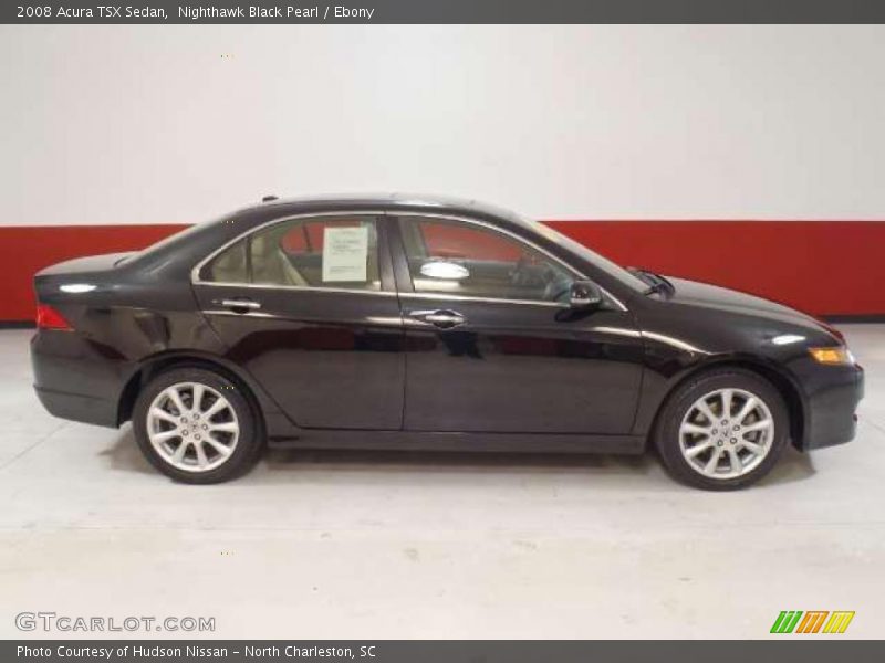 Nighthawk Black Pearl / Ebony 2008 Acura TSX Sedan
