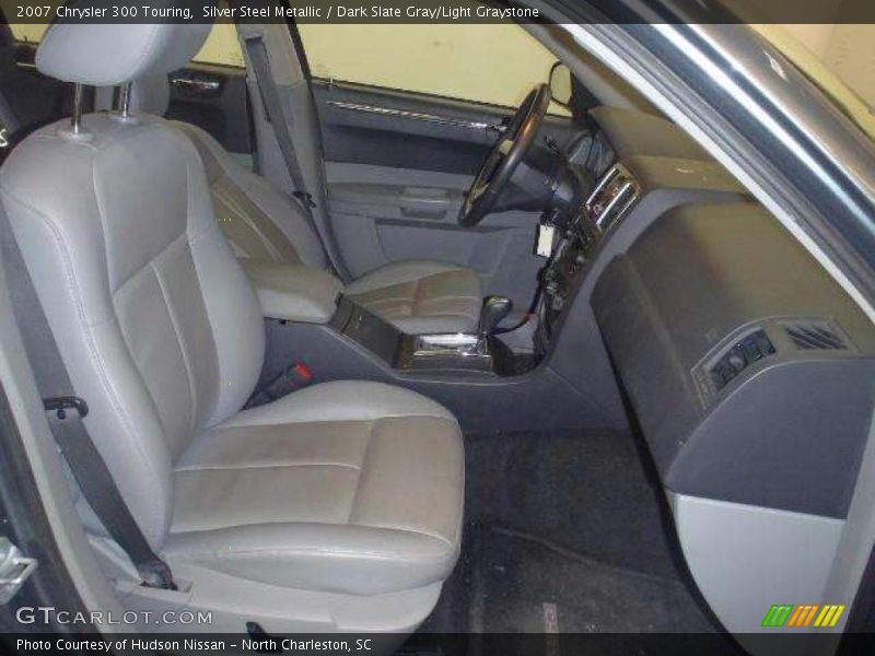 Silver Steel Metallic / Dark Slate Gray/Light Graystone 2007 Chrysler 300 Touring