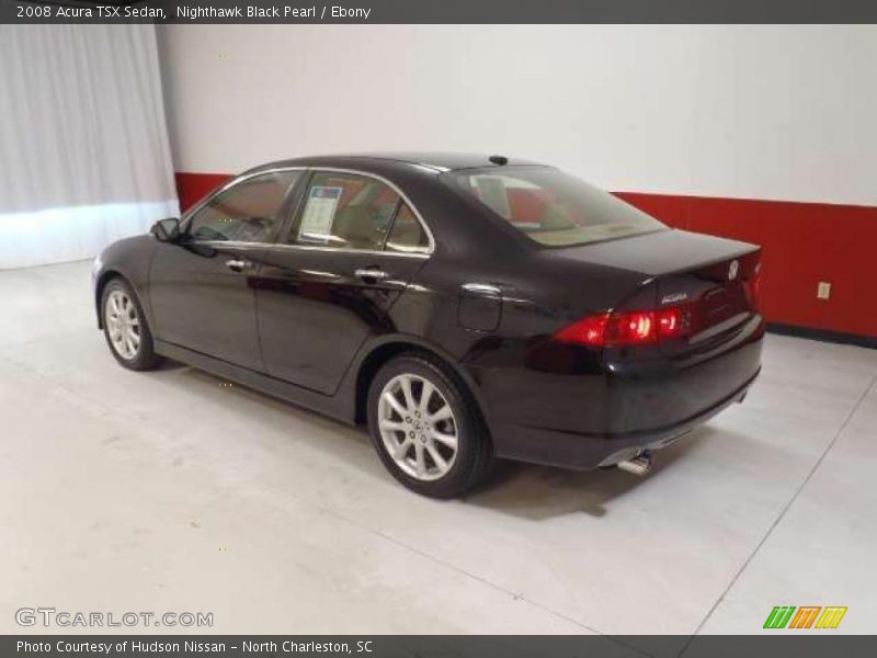 Nighthawk Black Pearl / Ebony 2008 Acura TSX Sedan