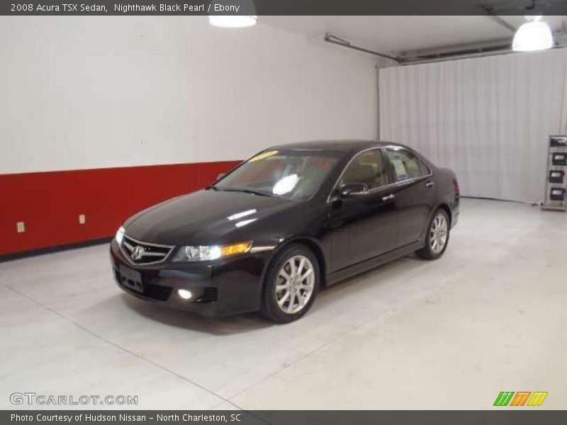 Nighthawk Black Pearl / Ebony 2008 Acura TSX Sedan