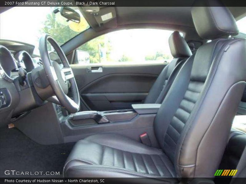 Black / Dark Charcoal 2007 Ford Mustang GT Deluxe Coupe