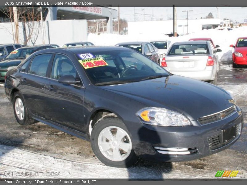 Slate Metallic / Ebony 2009 Chevrolet Impala LT