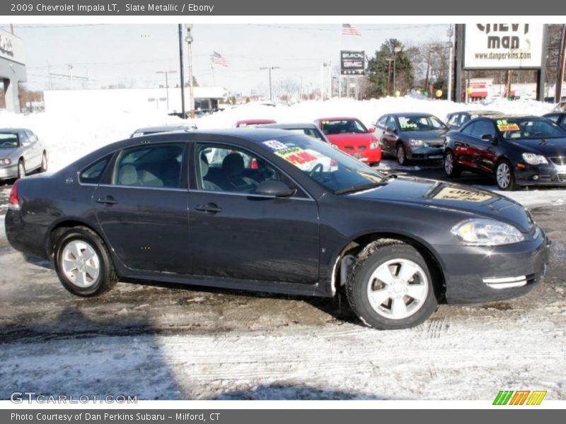Slate Metallic / Ebony 2009 Chevrolet Impala LT