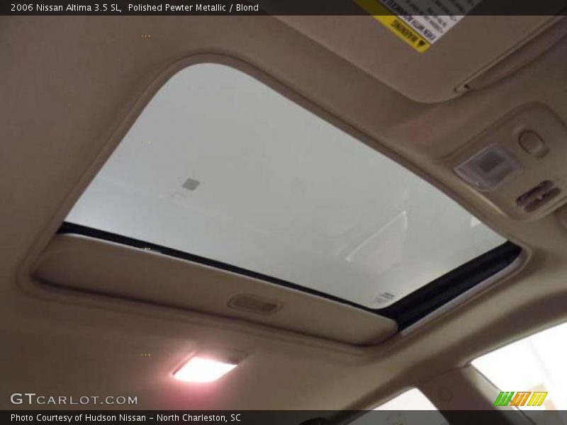 Polished Pewter Metallic / Blond 2006 Nissan Altima 3.5 SL