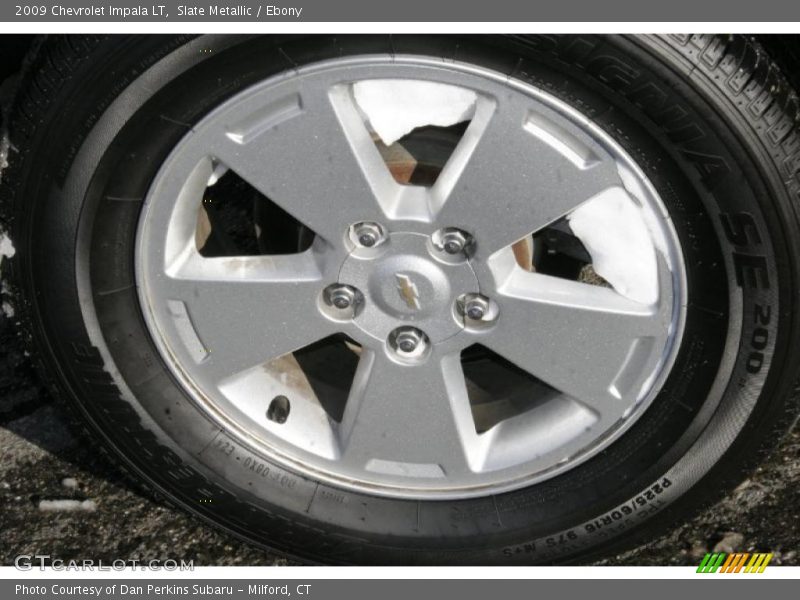 Slate Metallic / Ebony 2009 Chevrolet Impala LT