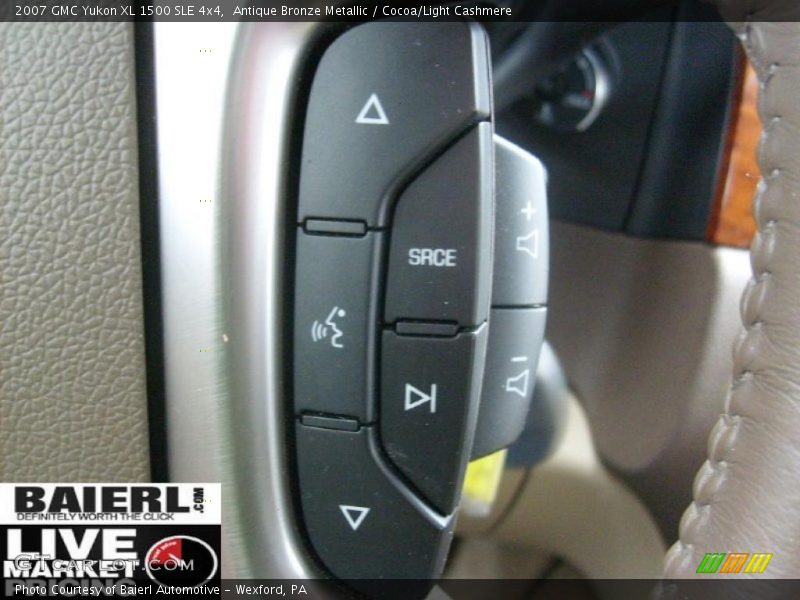Antique Bronze Metallic / Cocoa/Light Cashmere 2007 GMC Yukon XL 1500 SLE 4x4