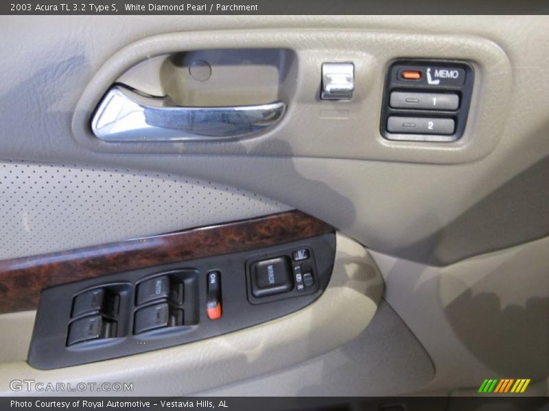 White Diamond Pearl / Parchment 2003 Acura TL 3.2 Type S