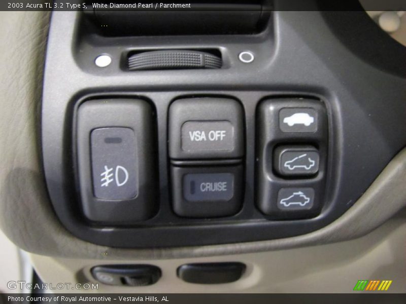 White Diamond Pearl / Parchment 2003 Acura TL 3.2 Type S