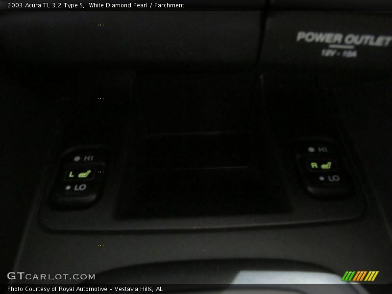 White Diamond Pearl / Parchment 2003 Acura TL 3.2 Type S