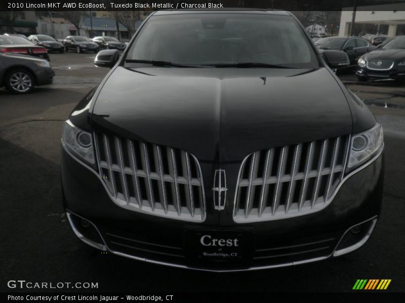 Tuxedo Black Metallic / Charcoal Black 2010 Lincoln MKT AWD EcoBoost