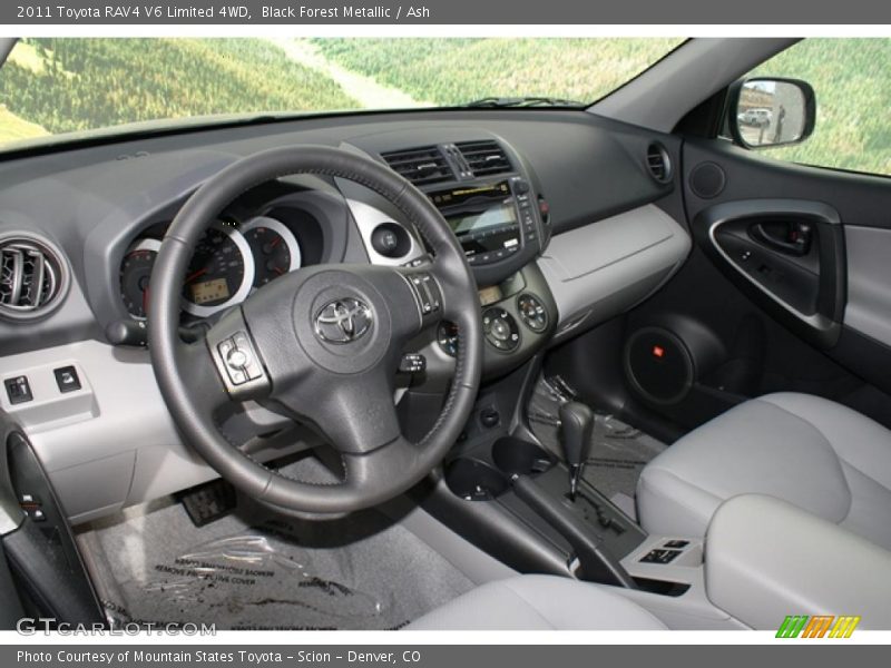 Black Forest Metallic / Ash 2011 Toyota RAV4 V6 Limited 4WD
