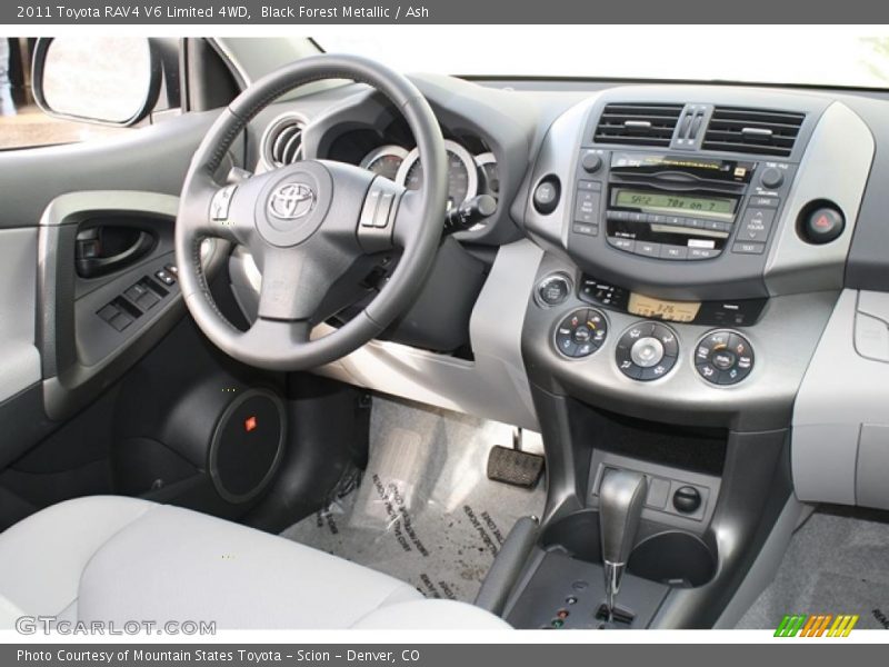 Black Forest Metallic / Ash 2011 Toyota RAV4 V6 Limited 4WD
