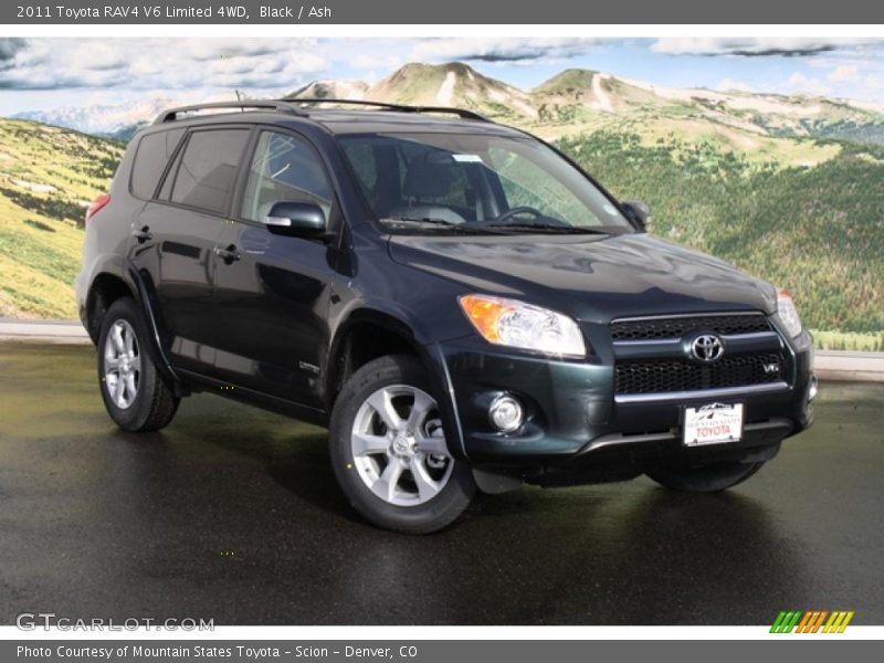 Black / Ash 2011 Toyota RAV4 V6 Limited 4WD