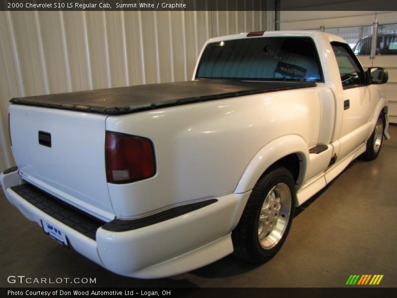 Summit White / Graphite 2000 Chevrolet S10 LS Regular Cab
