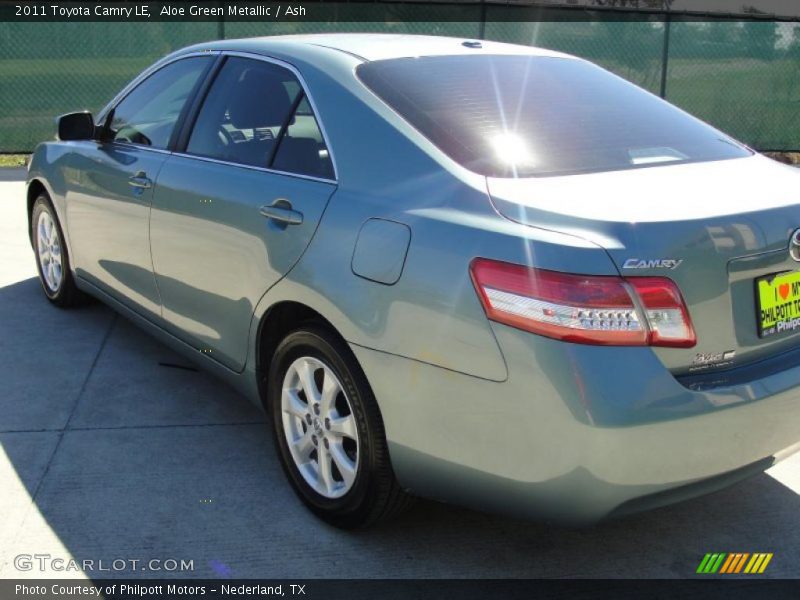 Aloe Green Metallic / Ash 2011 Toyota Camry LE