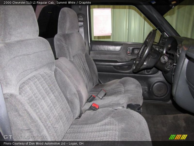  2000 S10 LS Regular Cab Graphite Interior