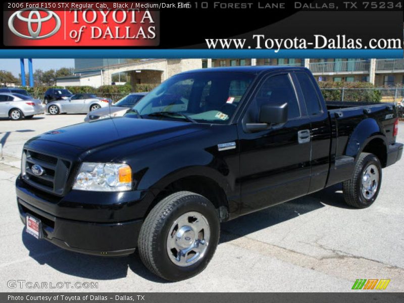 Black / Medium/Dark Flint 2006 Ford F150 STX Regular Cab