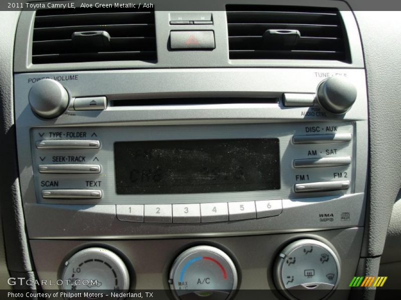 Aloe Green Metallic / Ash 2011 Toyota Camry LE