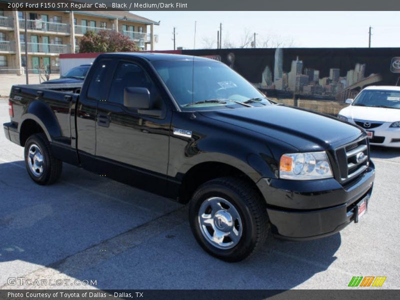 Black / Medium/Dark Flint 2006 Ford F150 STX Regular Cab