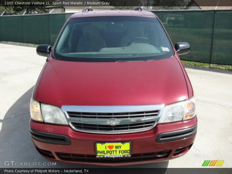 Sport Red Metallic / Medium Gray 2005 Chevrolet Venture LS