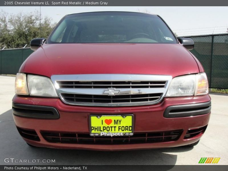 Sport Red Metallic / Medium Gray 2005 Chevrolet Venture LS