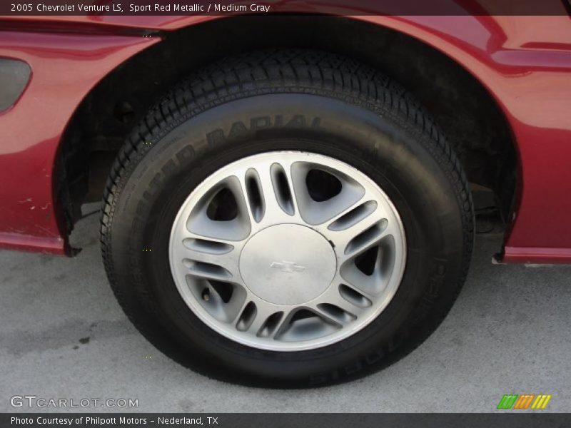 Sport Red Metallic / Medium Gray 2005 Chevrolet Venture LS
