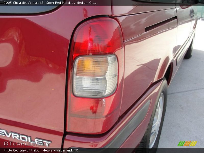 Sport Red Metallic / Medium Gray 2005 Chevrolet Venture LS